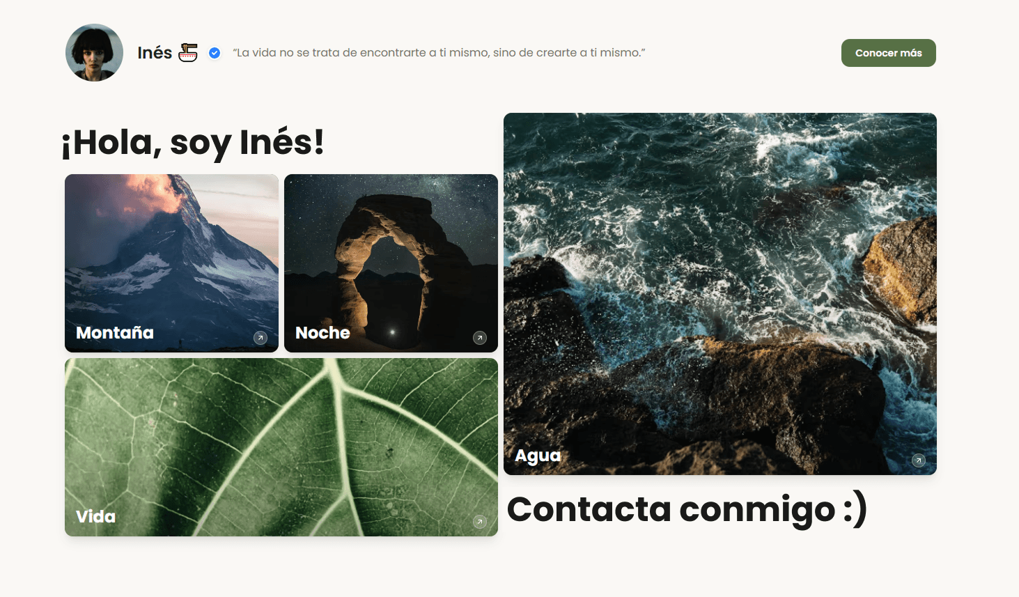 Link in bio en escritorio - Alternativa a Linktree gratis en español